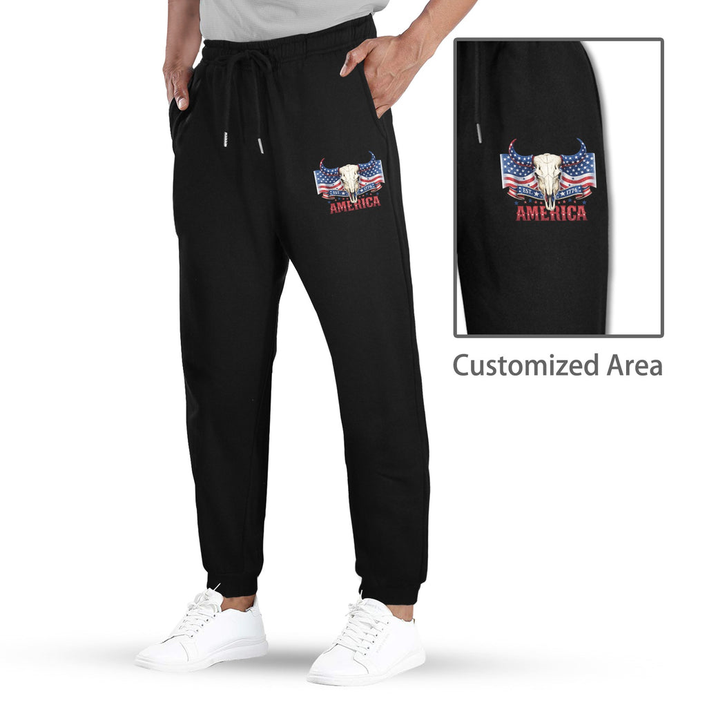 Wild West America Fleece Joggers