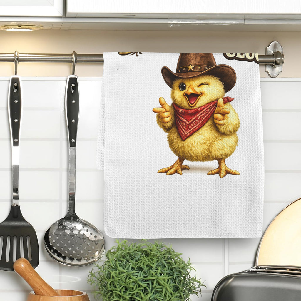Country As Cluck Kitchen Towel 🐥🤠