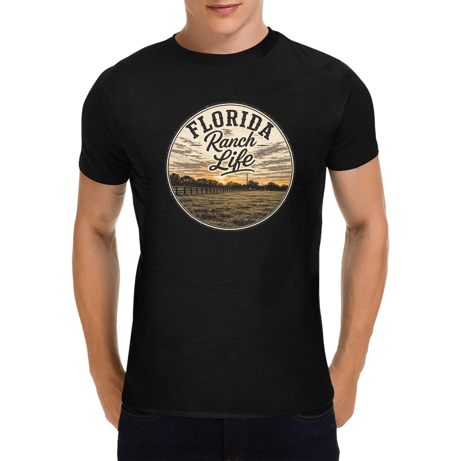 Mens - Florida Ranch Life Tee