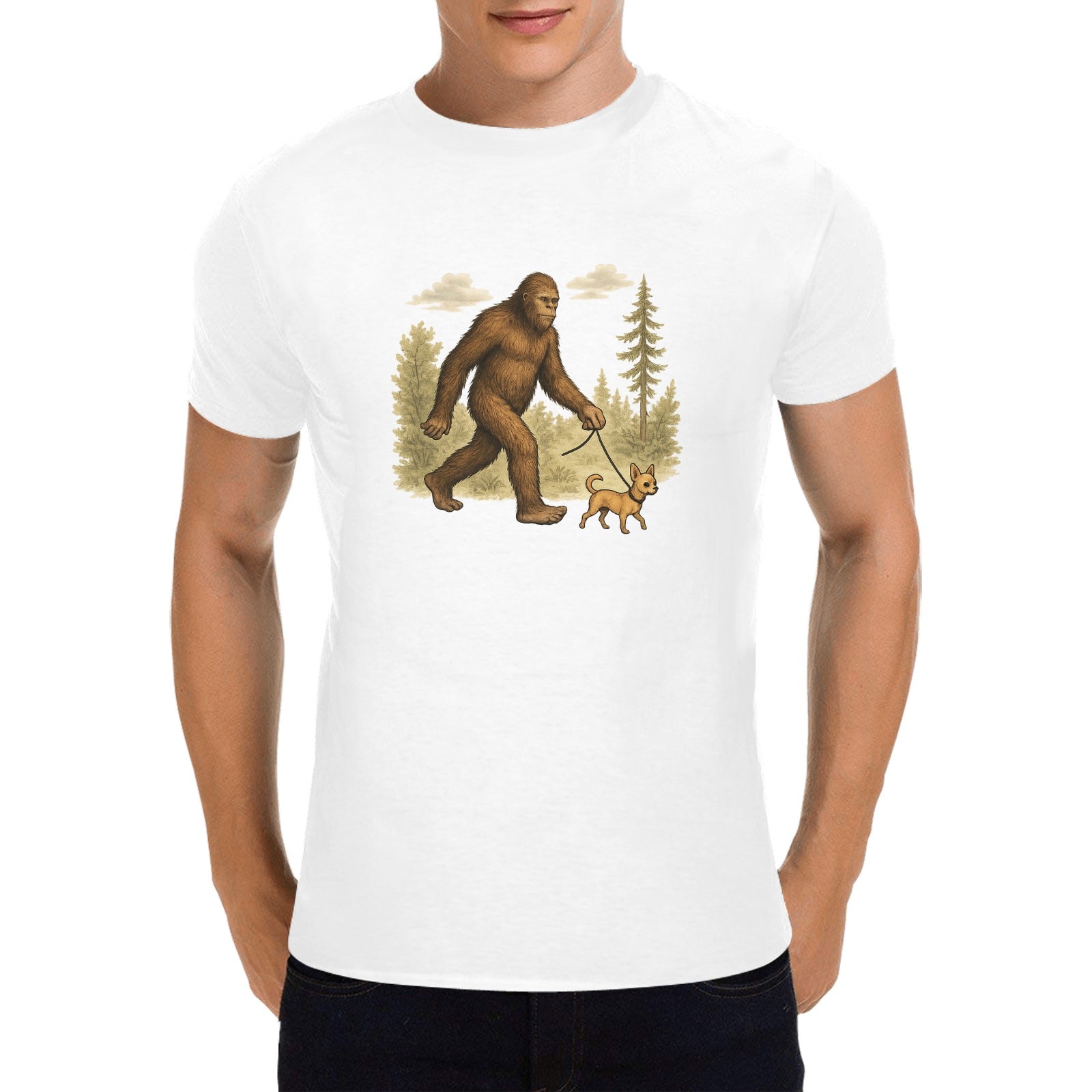 Men's Bigfoot and Chi T-Shirt
