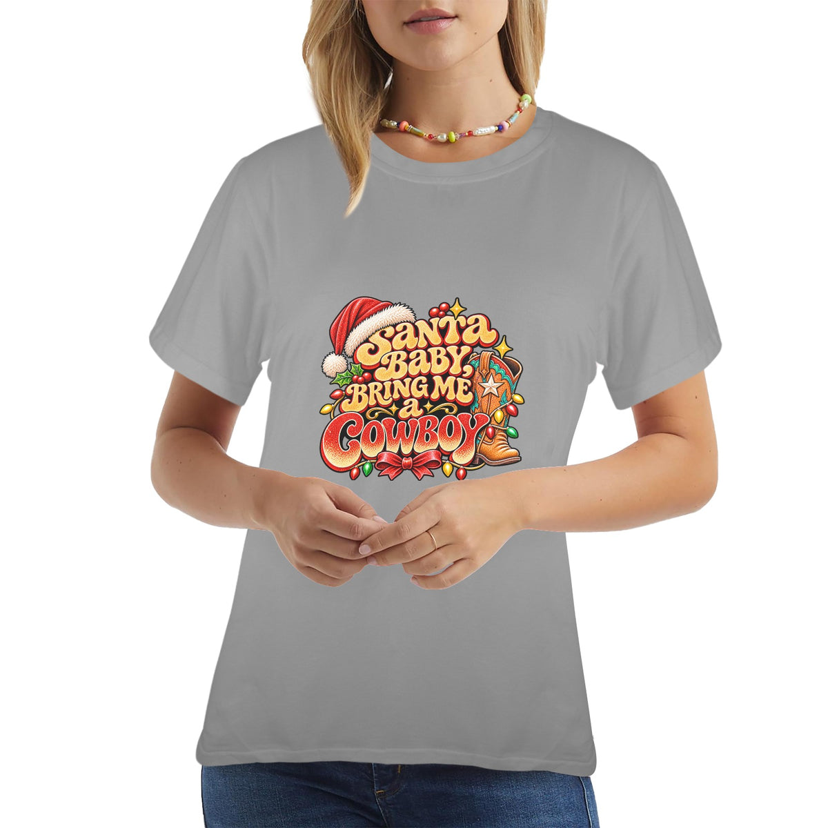 Sassy Cowgirl Christmas Collection – Women's Western Holiday Graphic Tees