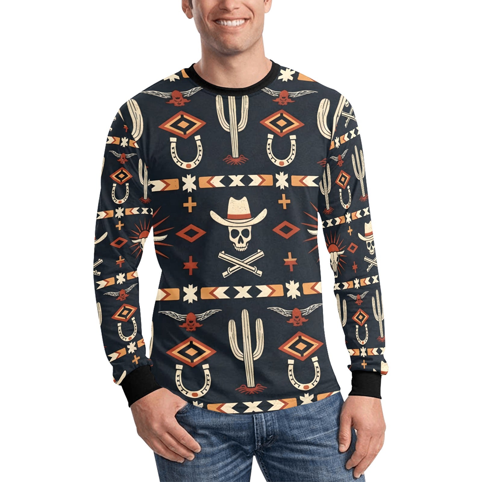 Wolf Hill Ranch – Desert Spirit Collection Outlaw Trail Long Sleeve