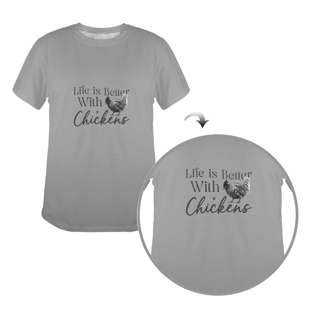 Life is Better With Chickens Graphic Tee