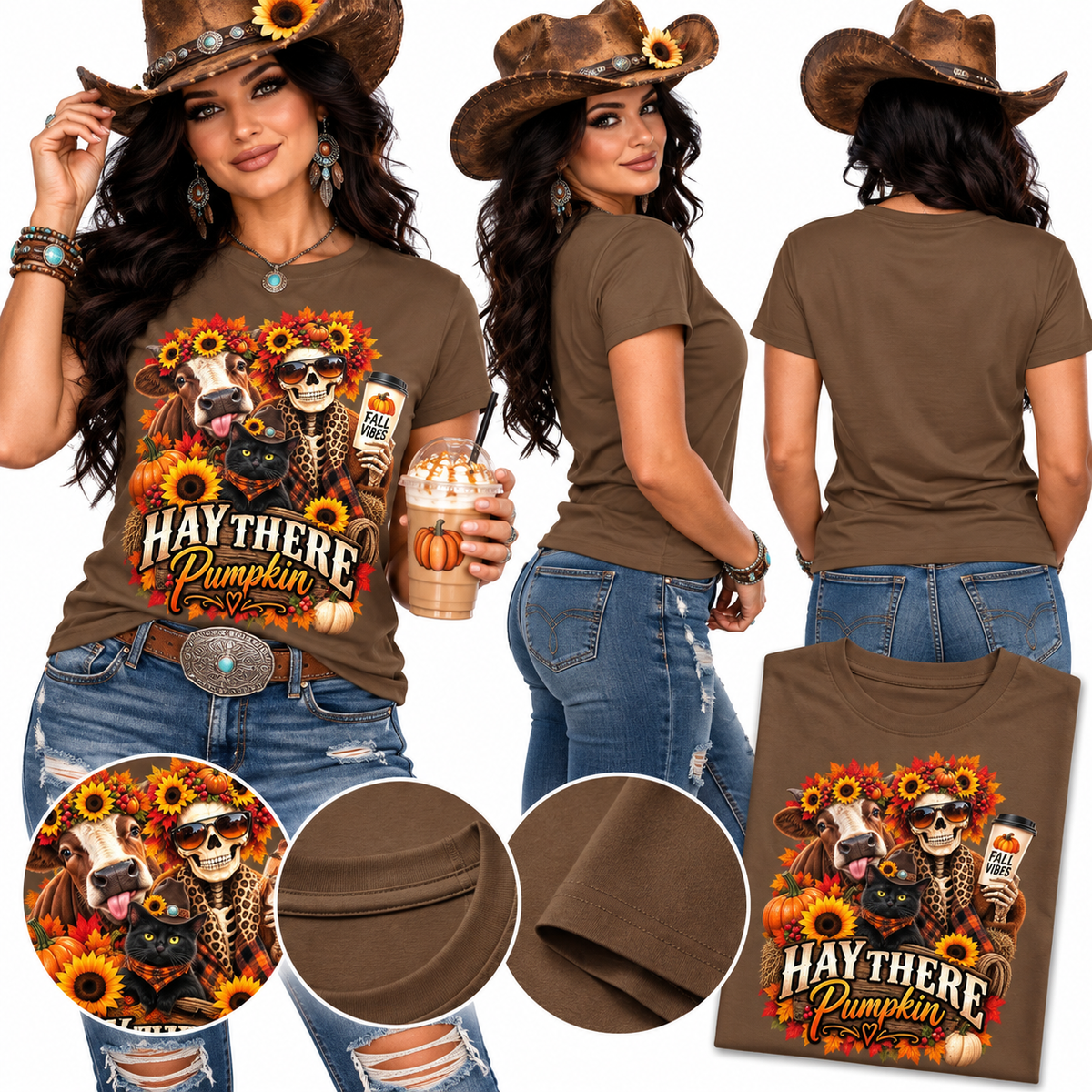 Hay There Pumpkin Fall Mood Women’s Tee