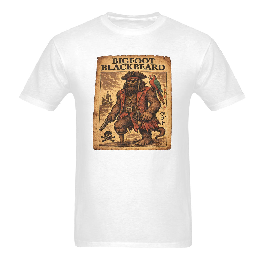 Old Parchment Bigfoot Blackbeard T-Shirt