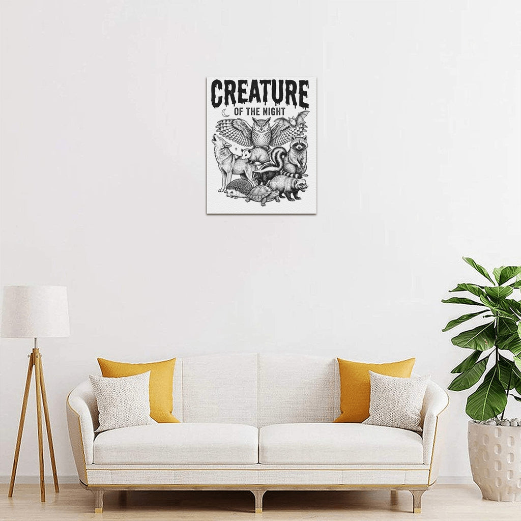 Creature of the Night Canvas Print