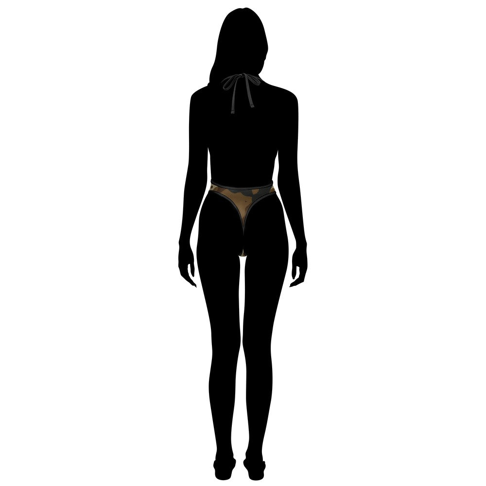 Midnight Camo Seduction  Women's jumpsuit underwear