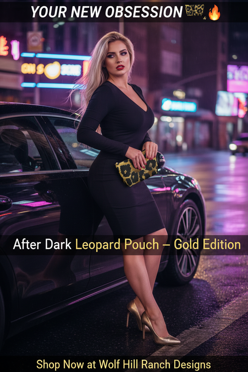 After Dark Leopard Pouch Sales Ad Redo