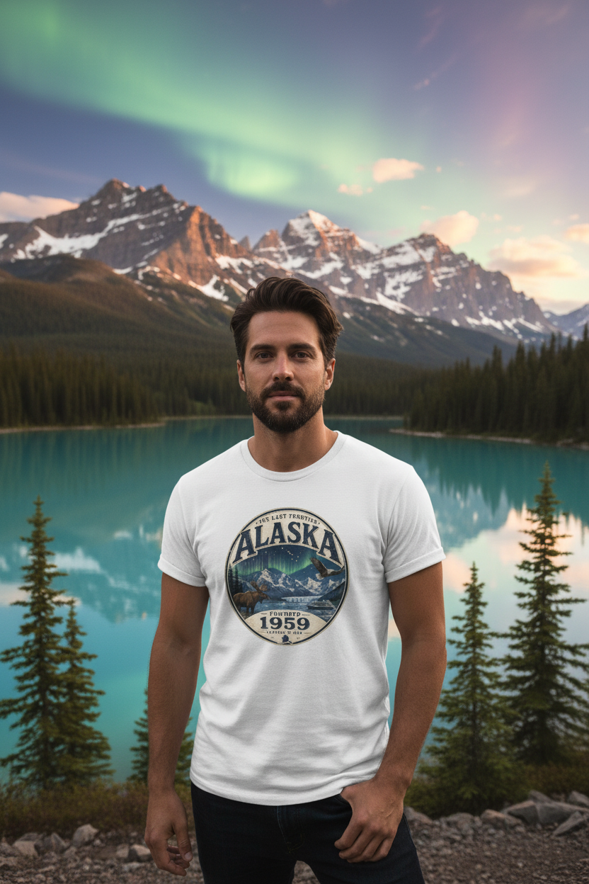 Alaska T-Shirt - Glacial Lake