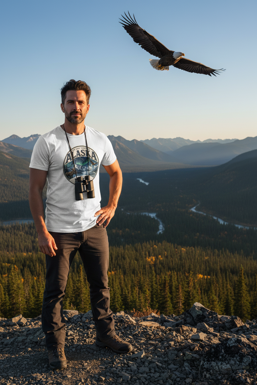 Alaska T-Shirt - Mountain Overlook