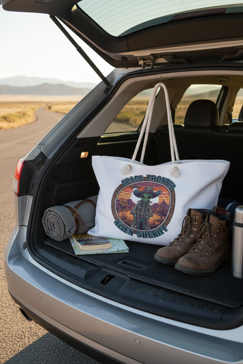 Alien Sheriff Weekender Bag Car