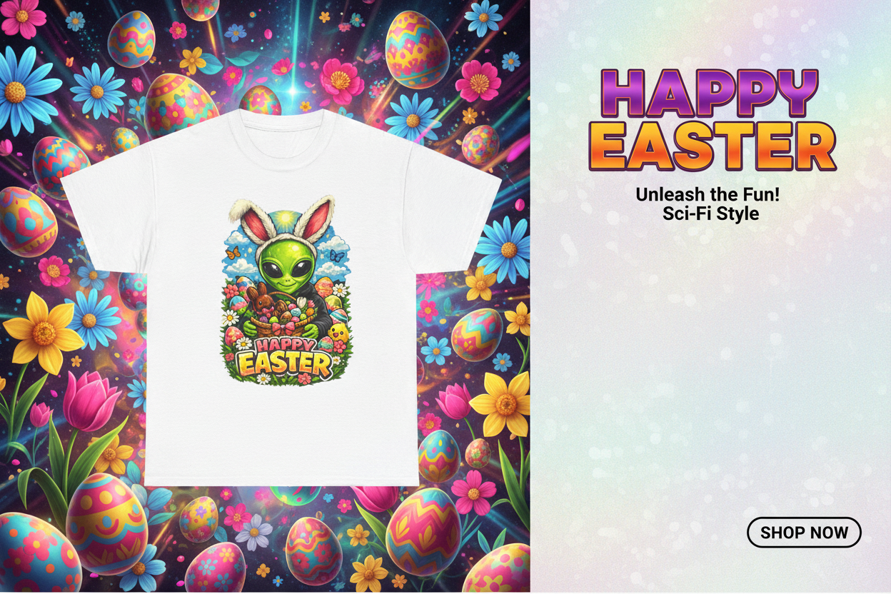 Alien Tee Shop Banner