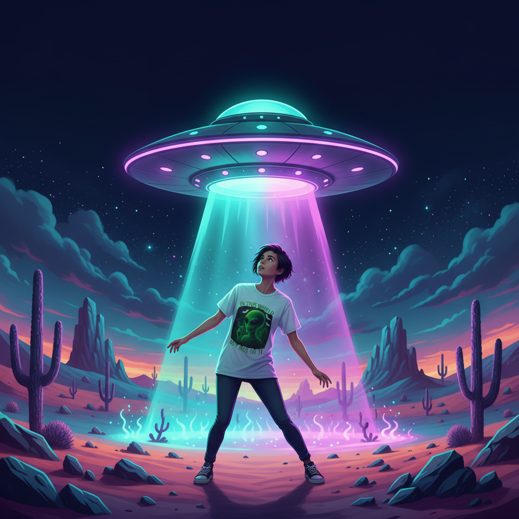 Alien Tee Social Media Ad
