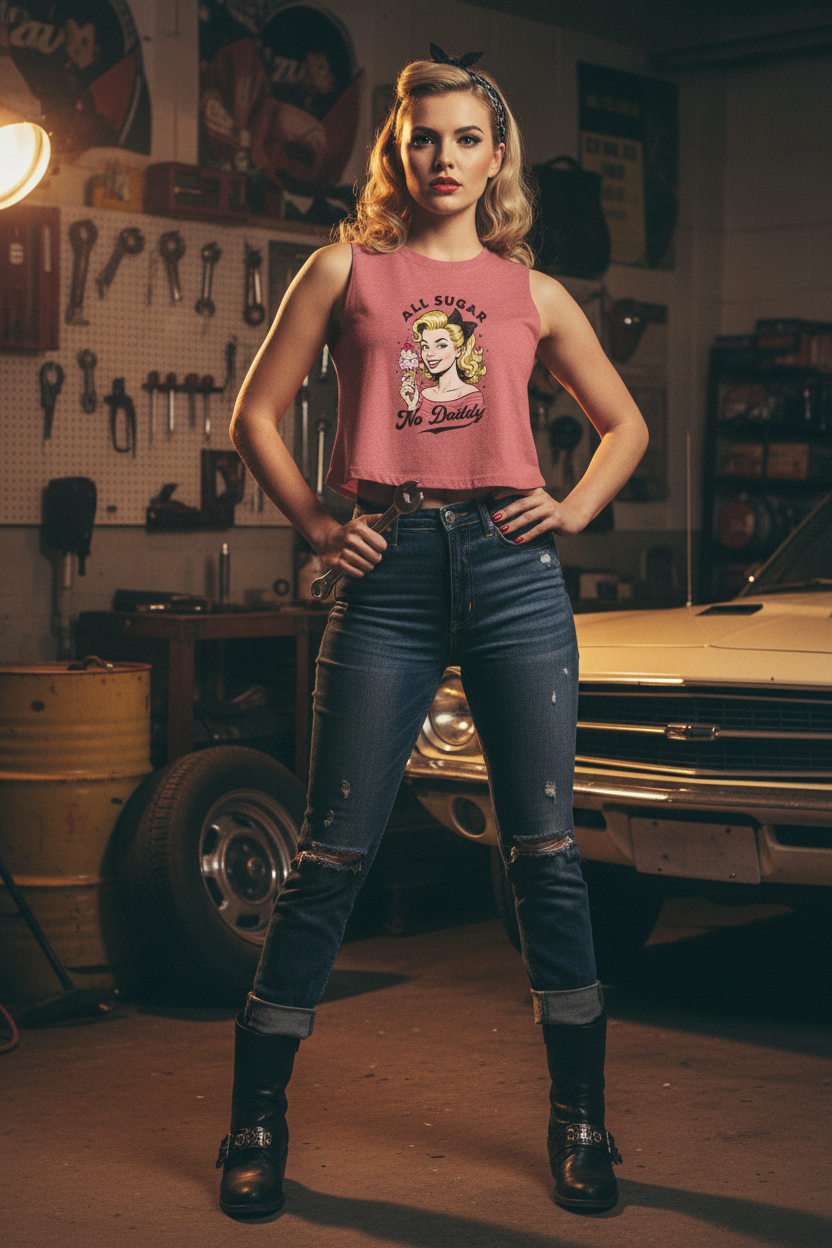 All Sugar No Daddy Mauve Garage