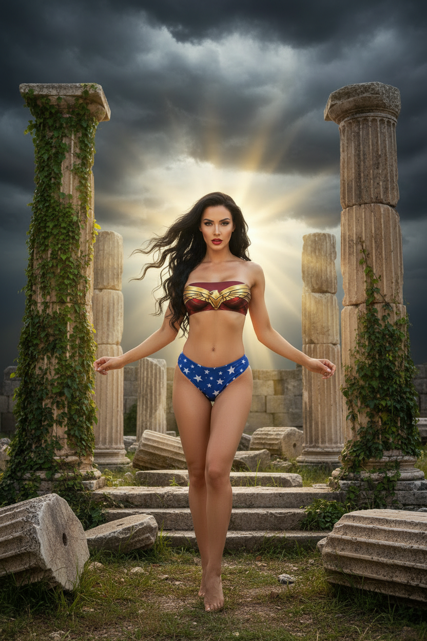 Amazon Hero Bikini - Ancient Ruins Warrior