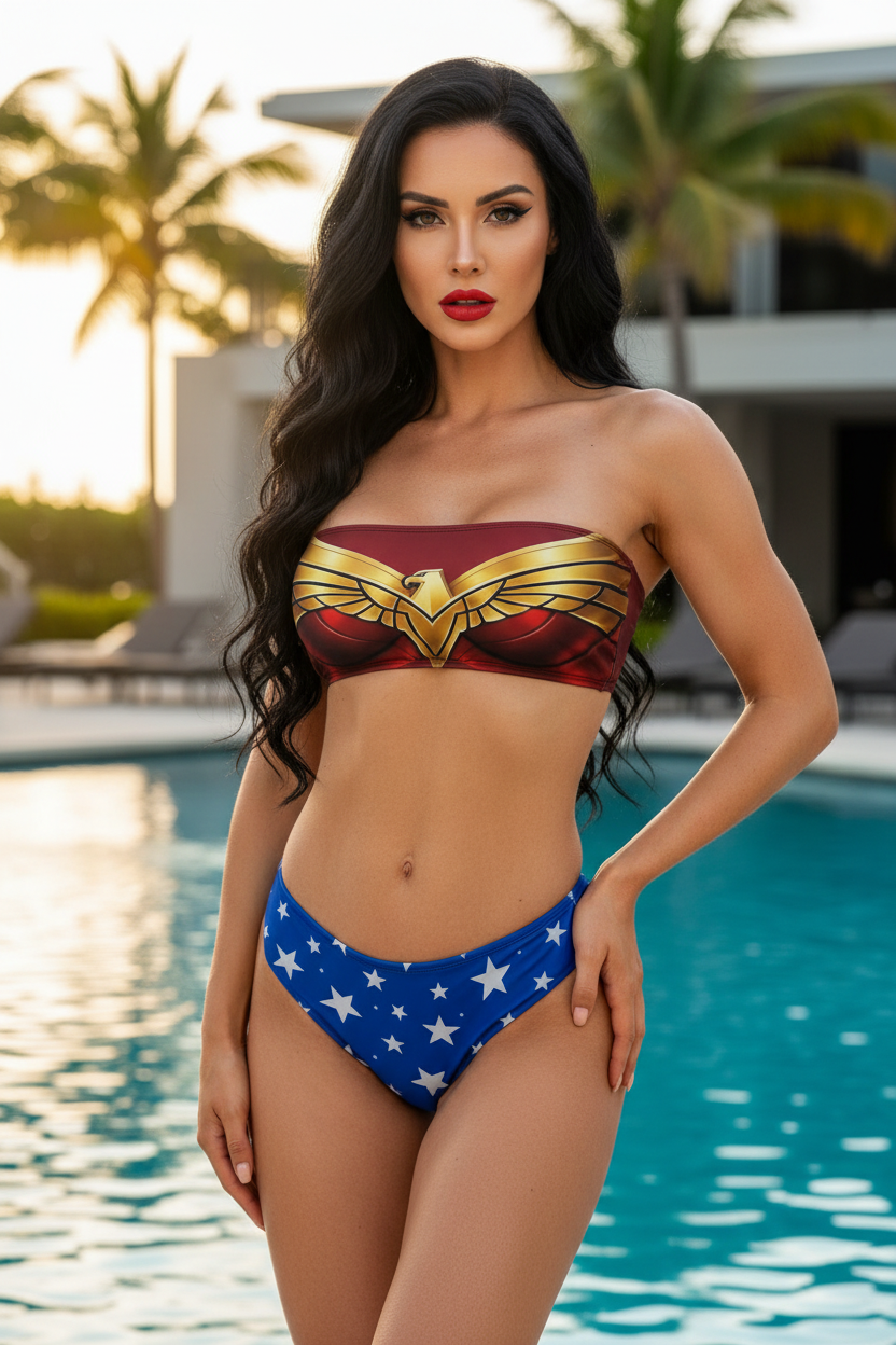 Amazon Hero Bikini - Poolside