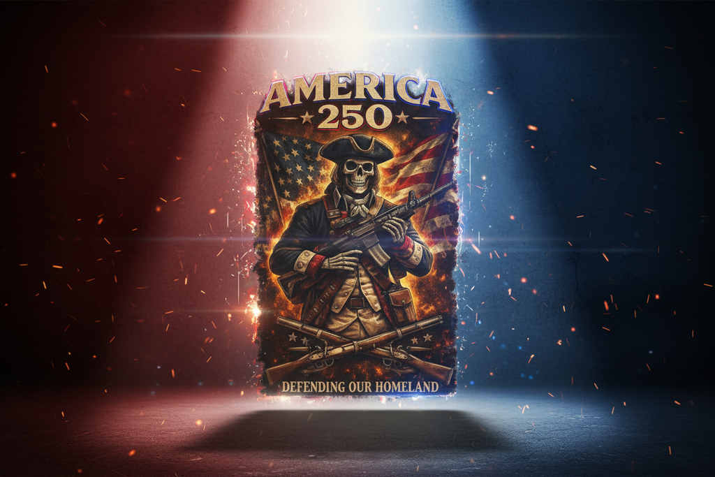 AMERICA 250 Banner Ad with Effects