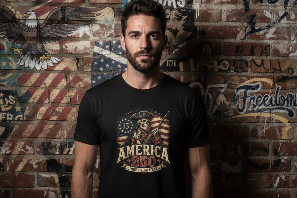 America 250 Close-Up Mockup