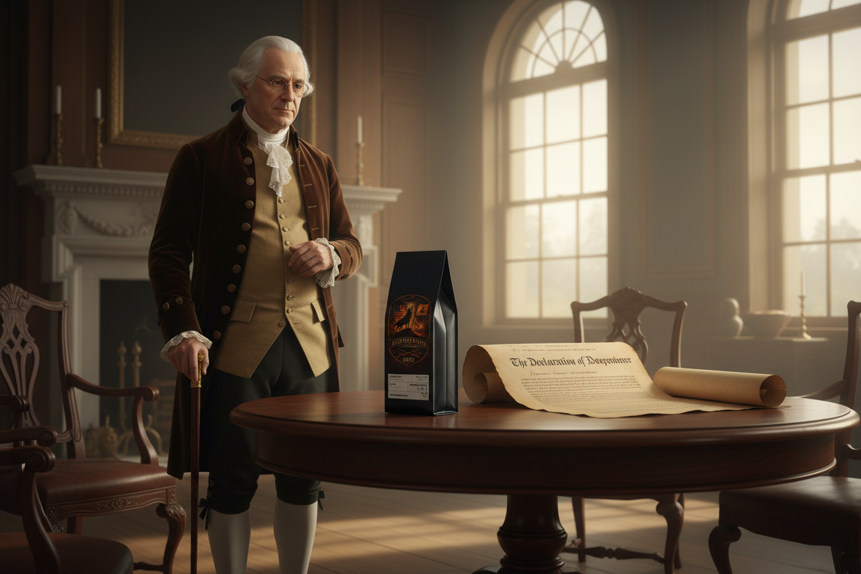 America 250 Coffee with Benjamin Franklin in Independence Hall