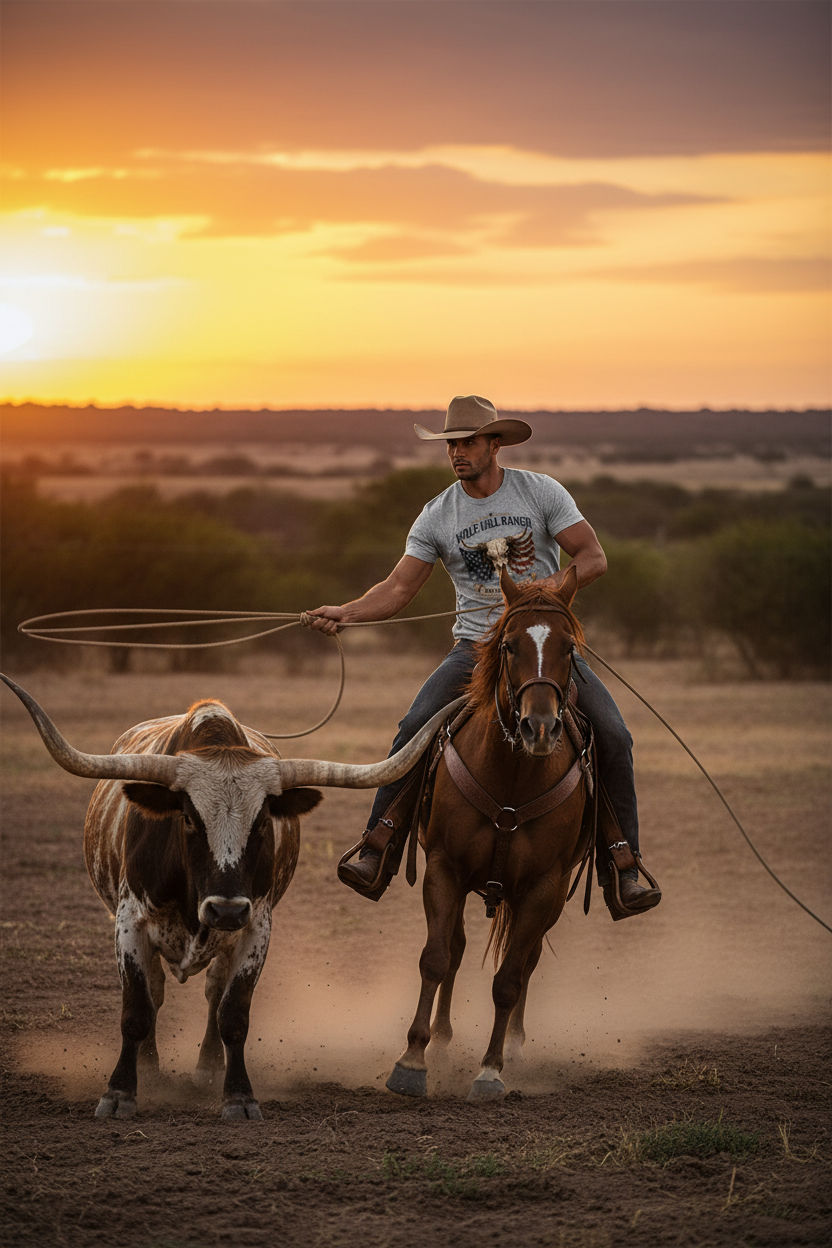 American Spirit Tee – Wrangling