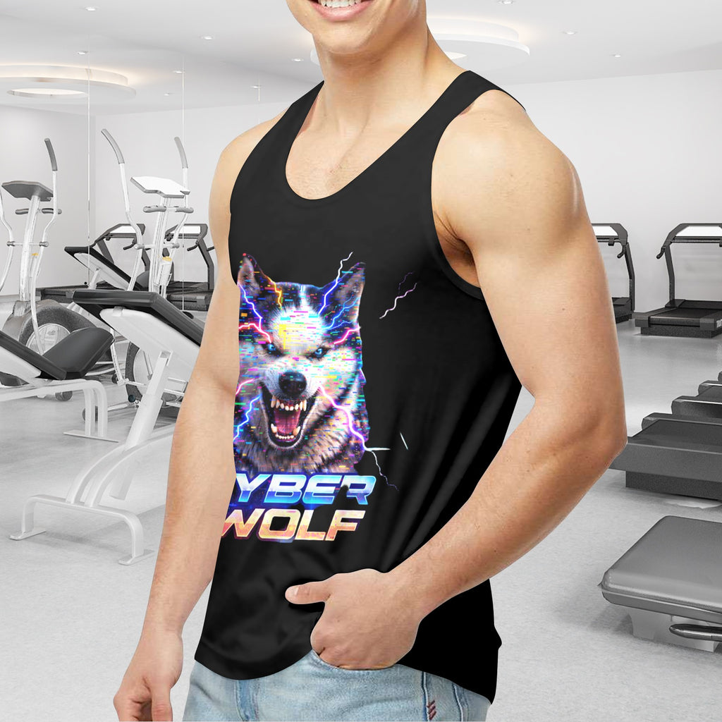 Cyber Wolf Series  Tank Top