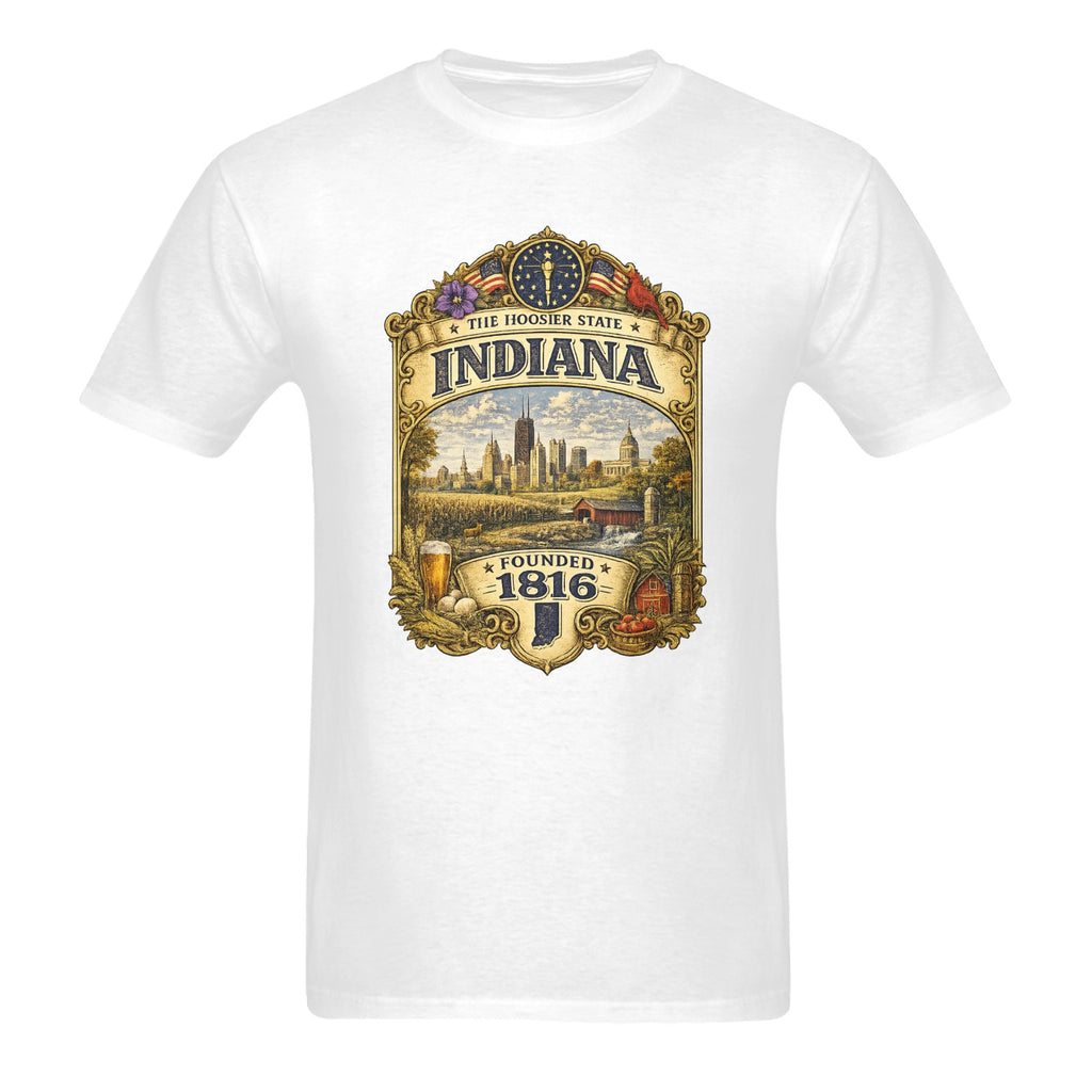 Men 's Historic Indiana T-Shirt