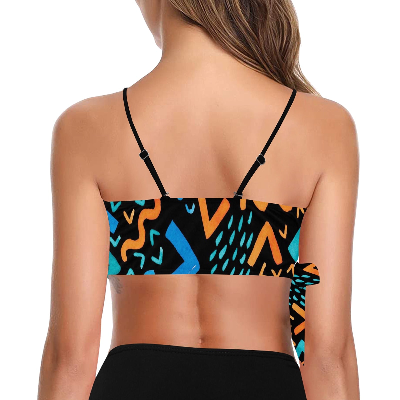 South Beach Flair Knot Side Bikini Top