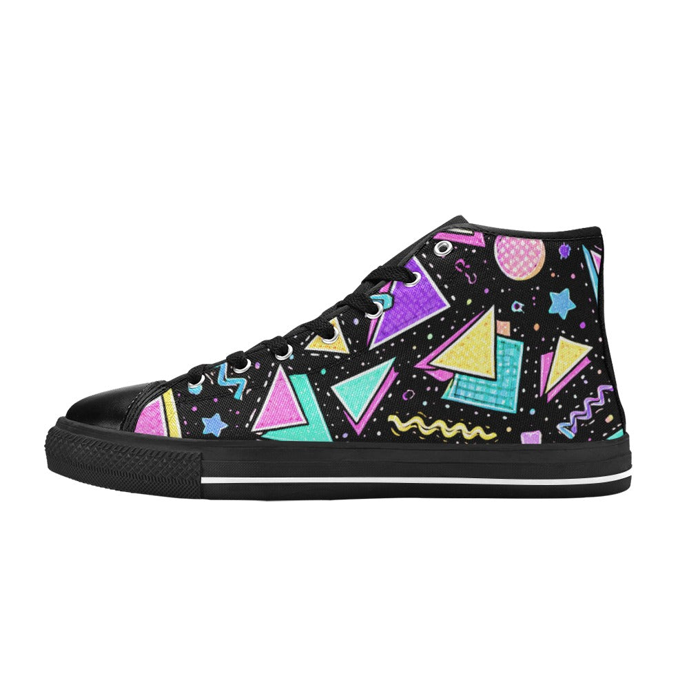 Neon Rewind 80s High-Top Sneakers        Aquila High Top Women's Shoes