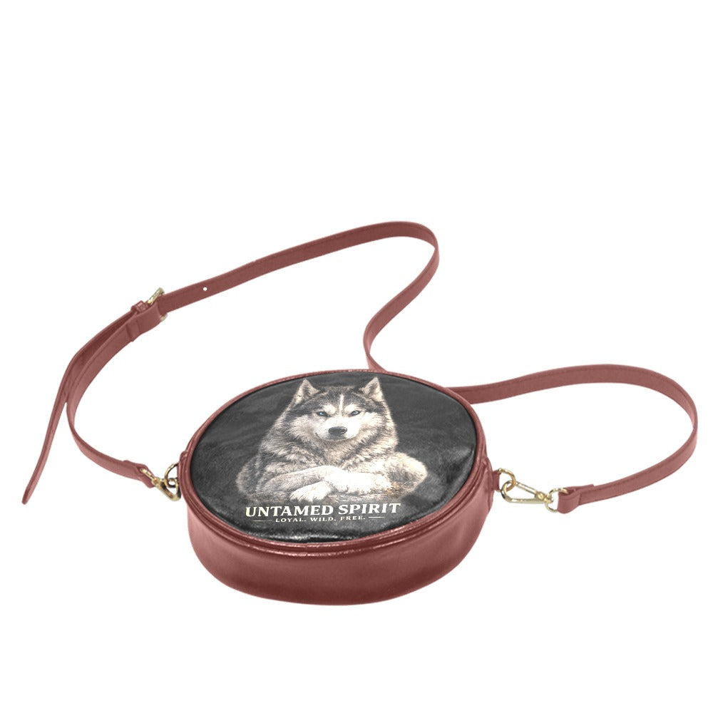 Untamed Spirit Round Bag   Wild Fashion