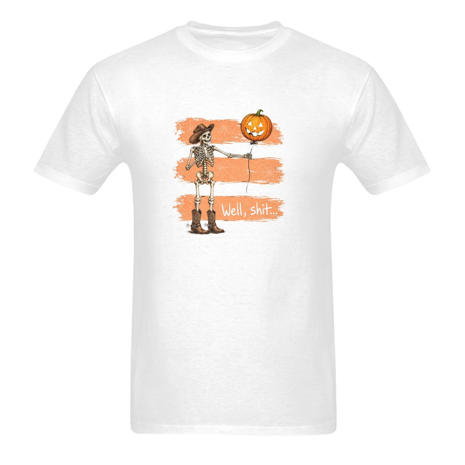 Well, Shit… Cowboy Skeleton Unisex Halloween Tee
