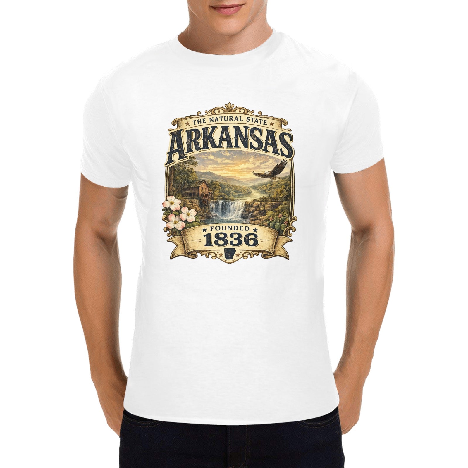 Men's Historical Arkansas T-Shirt
