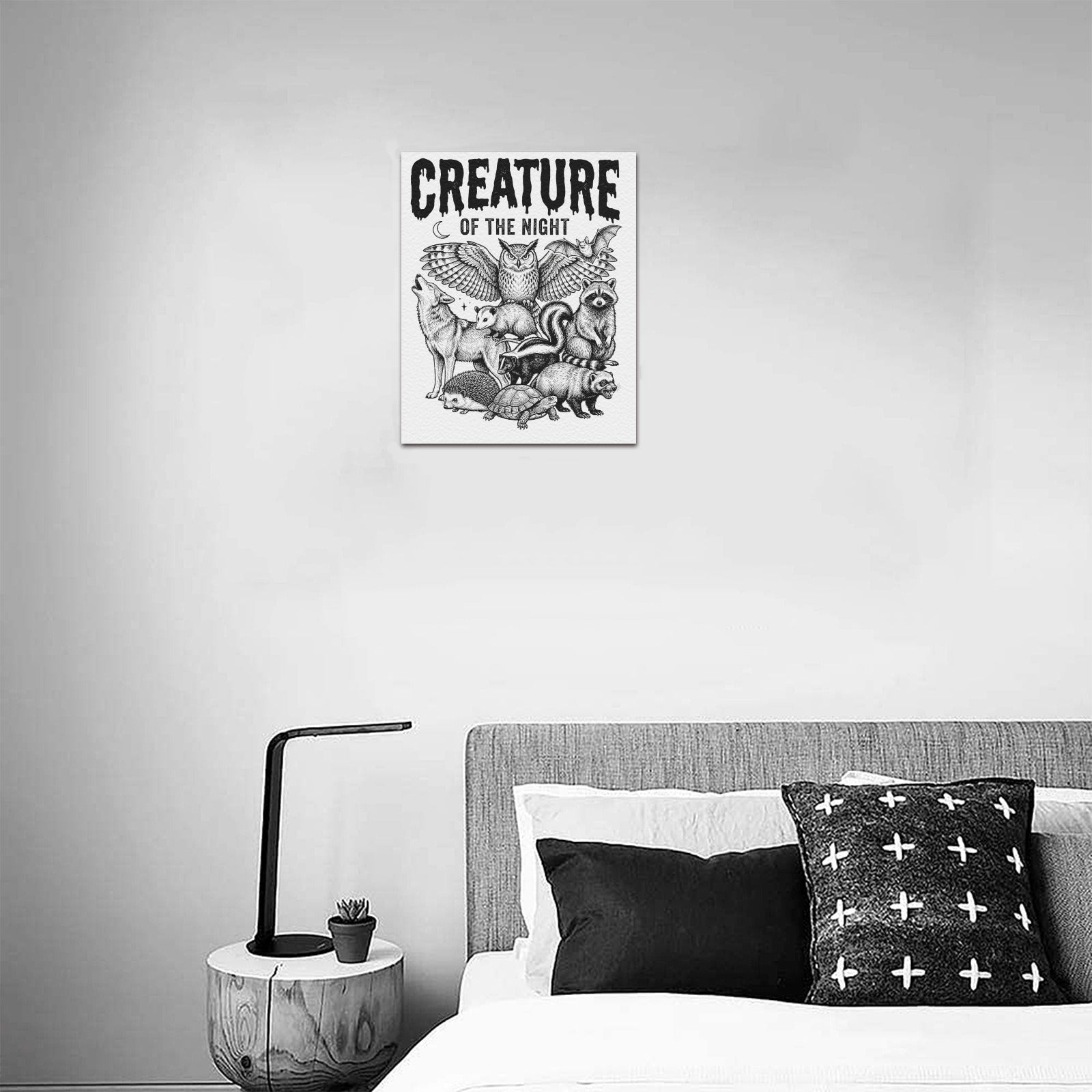 Creature of the Night Canvas Print