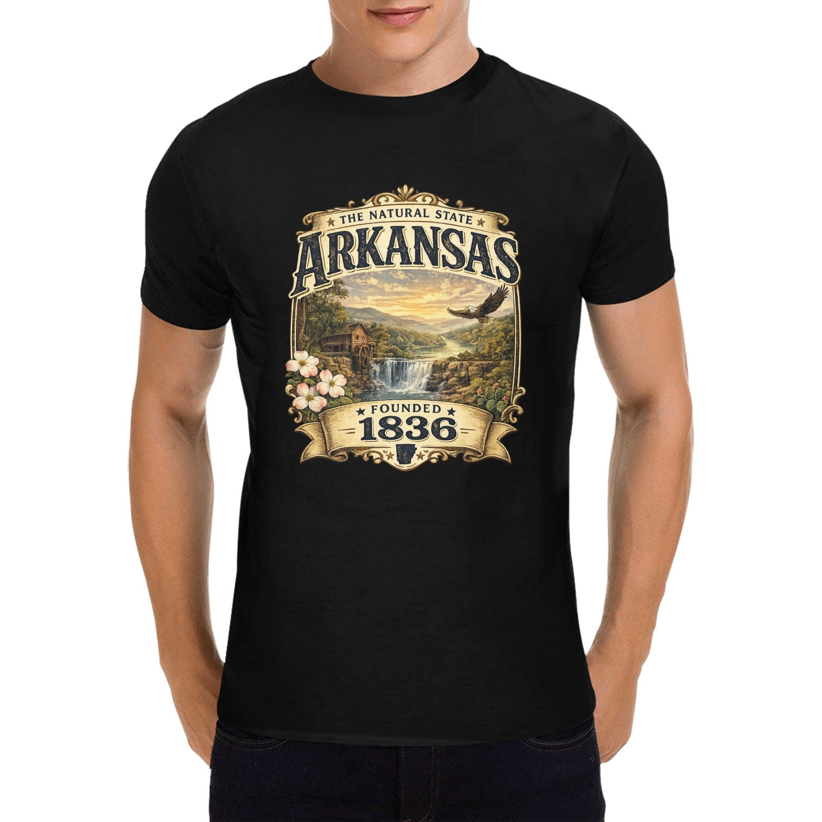 Men's Historical Arkansas T-Shirt