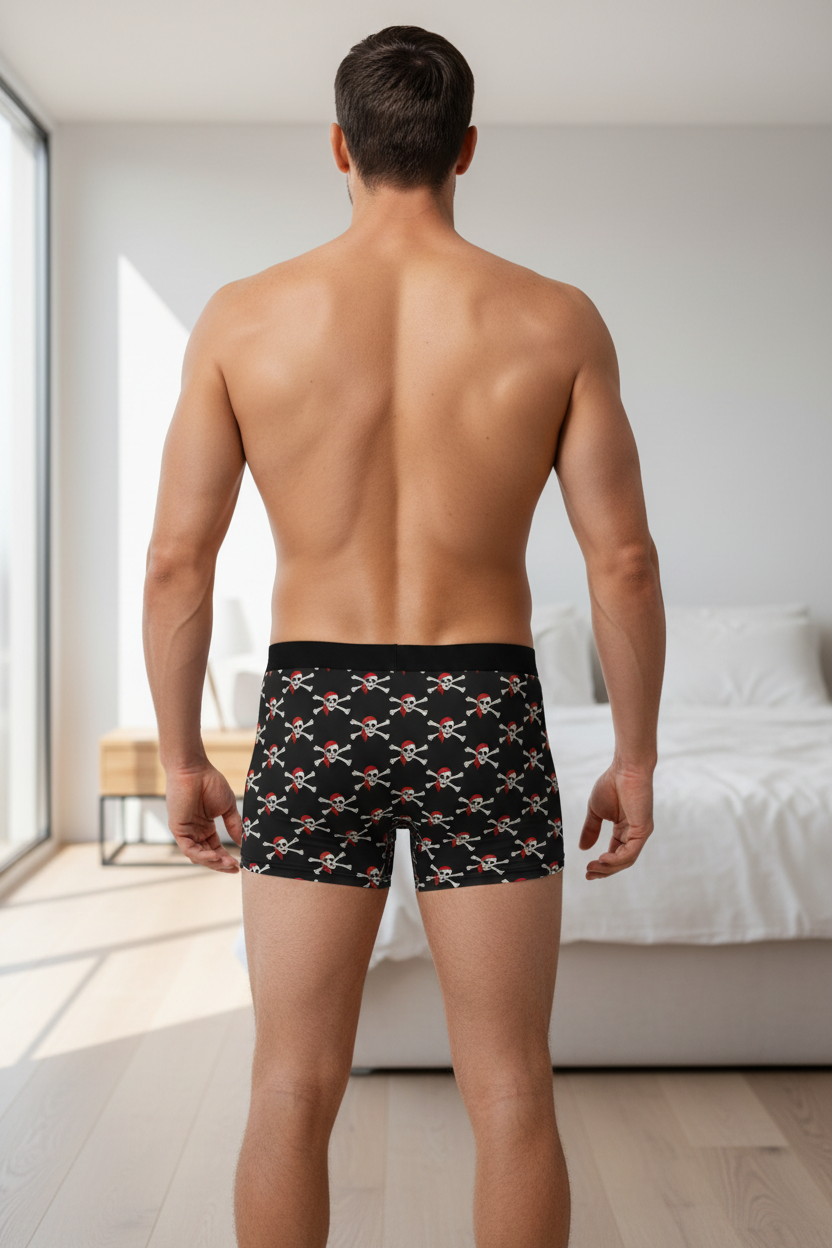 Men's Jolly Roger Boxer Briefs