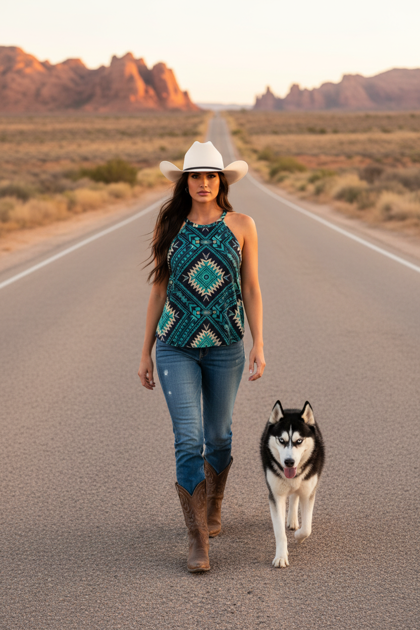 Backroad Blue – Desert Road