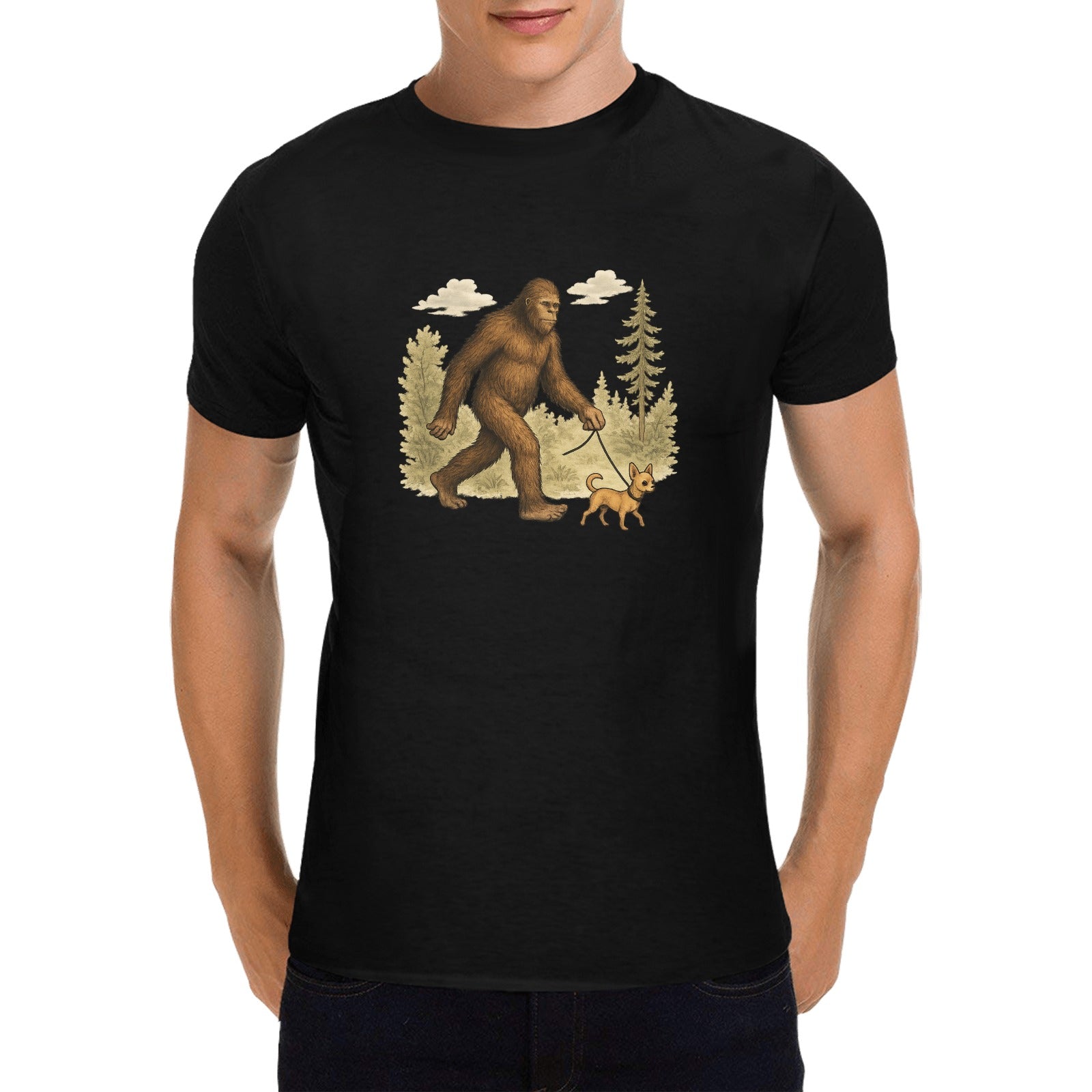 Men's Bigfoot and Chi T-Shirt