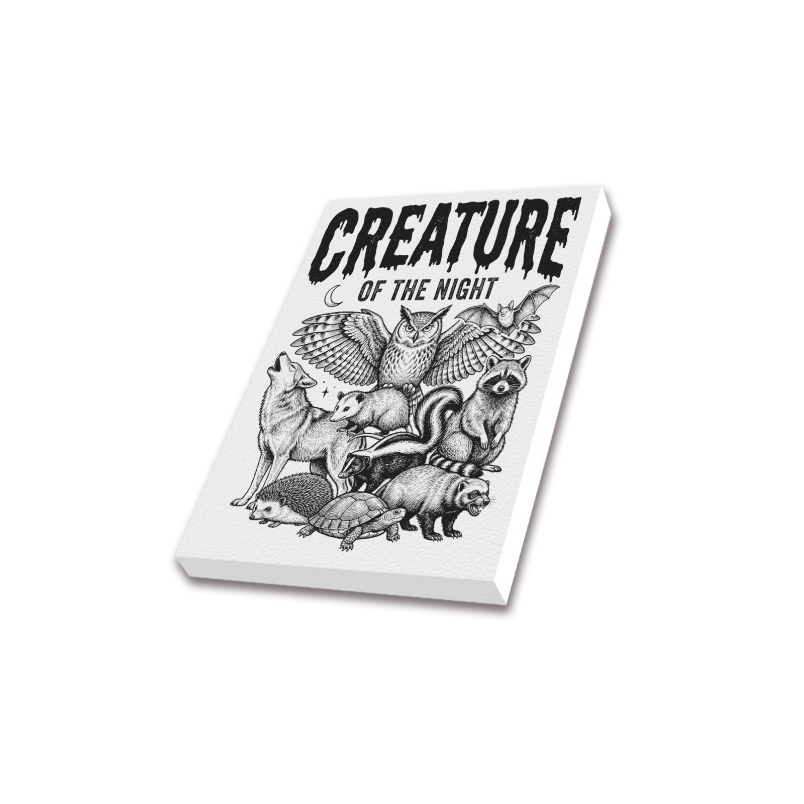 Creature of the Night Canvas Print
