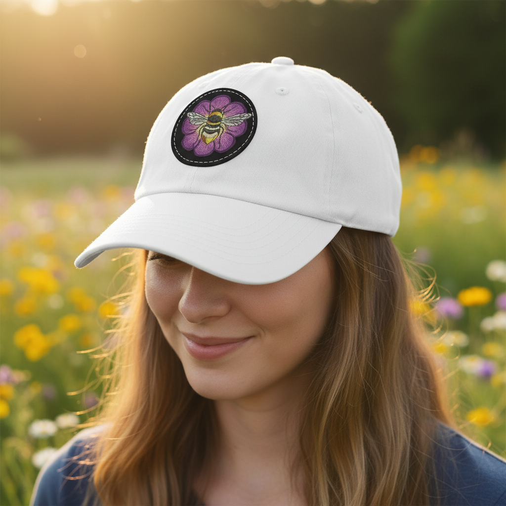 Bee Flower Hat Nature Mockup 1