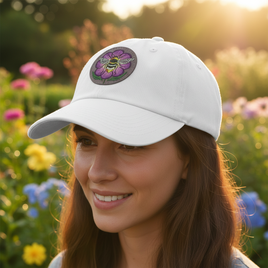 Bee Flower Hat Nature Mockup 2