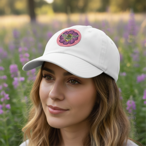 Bee Flower Hat Nature Mockup 4