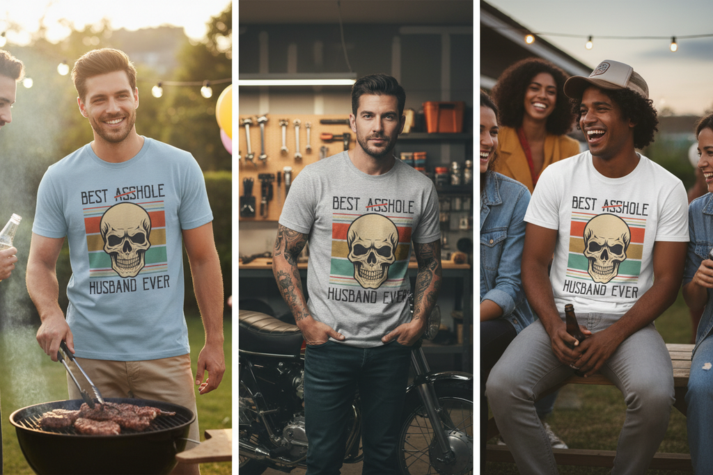 Best Asshole Husband - All Colors Mockup