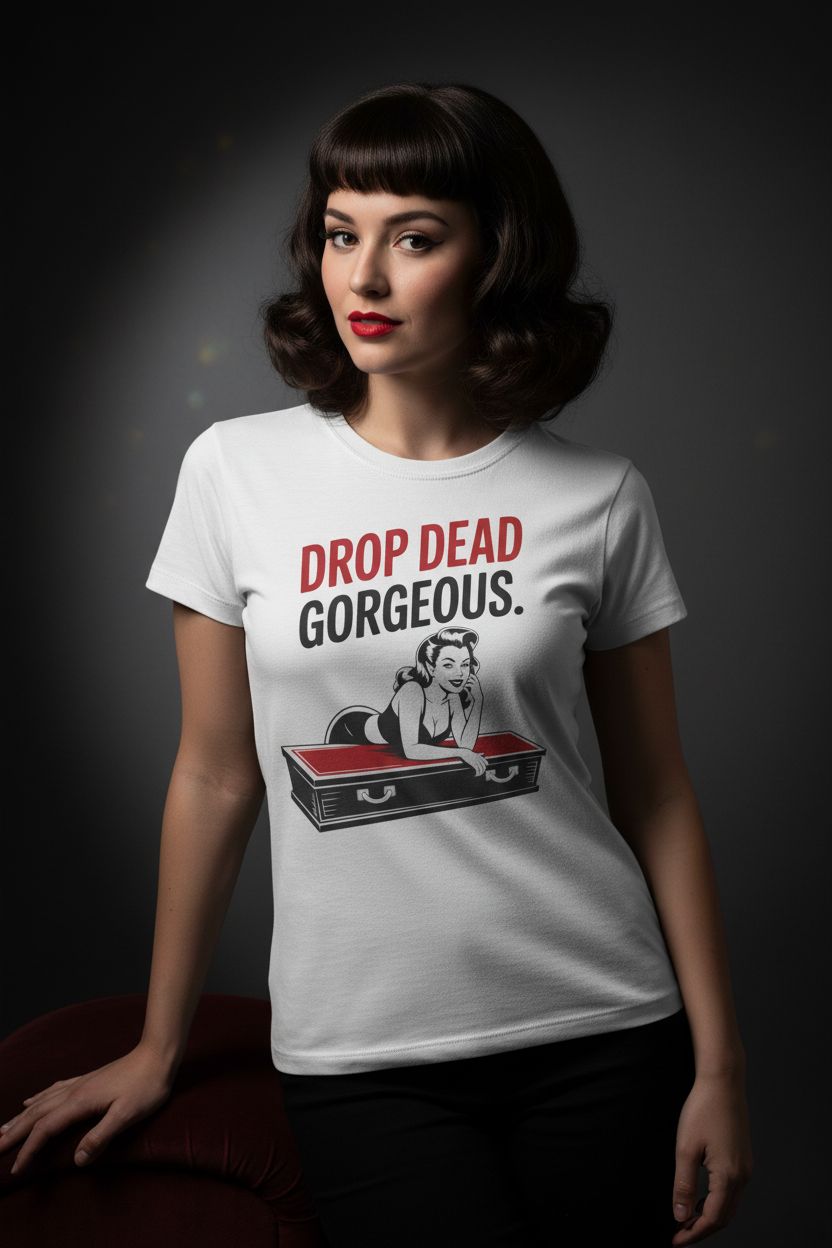 Bettie Page Style Mockup 1