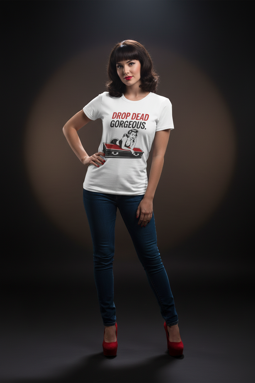 Bettie Page Style Mockup 3