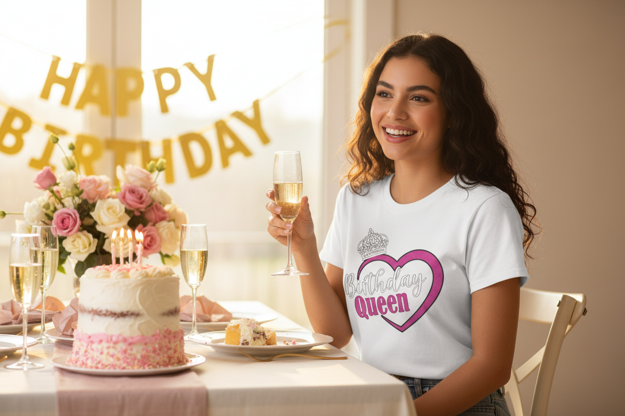 Birthday Queen Lifestyle Mockup