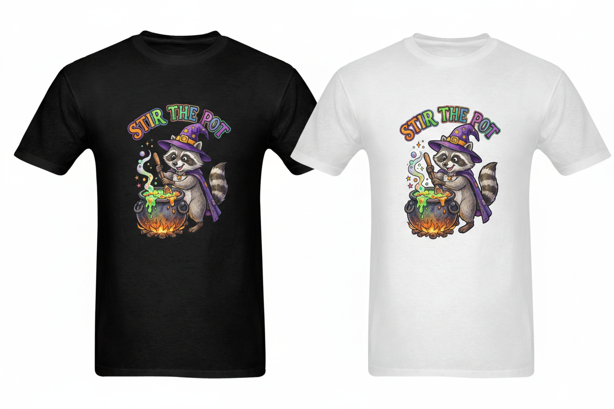 Black & White Side-by-Side Mockup