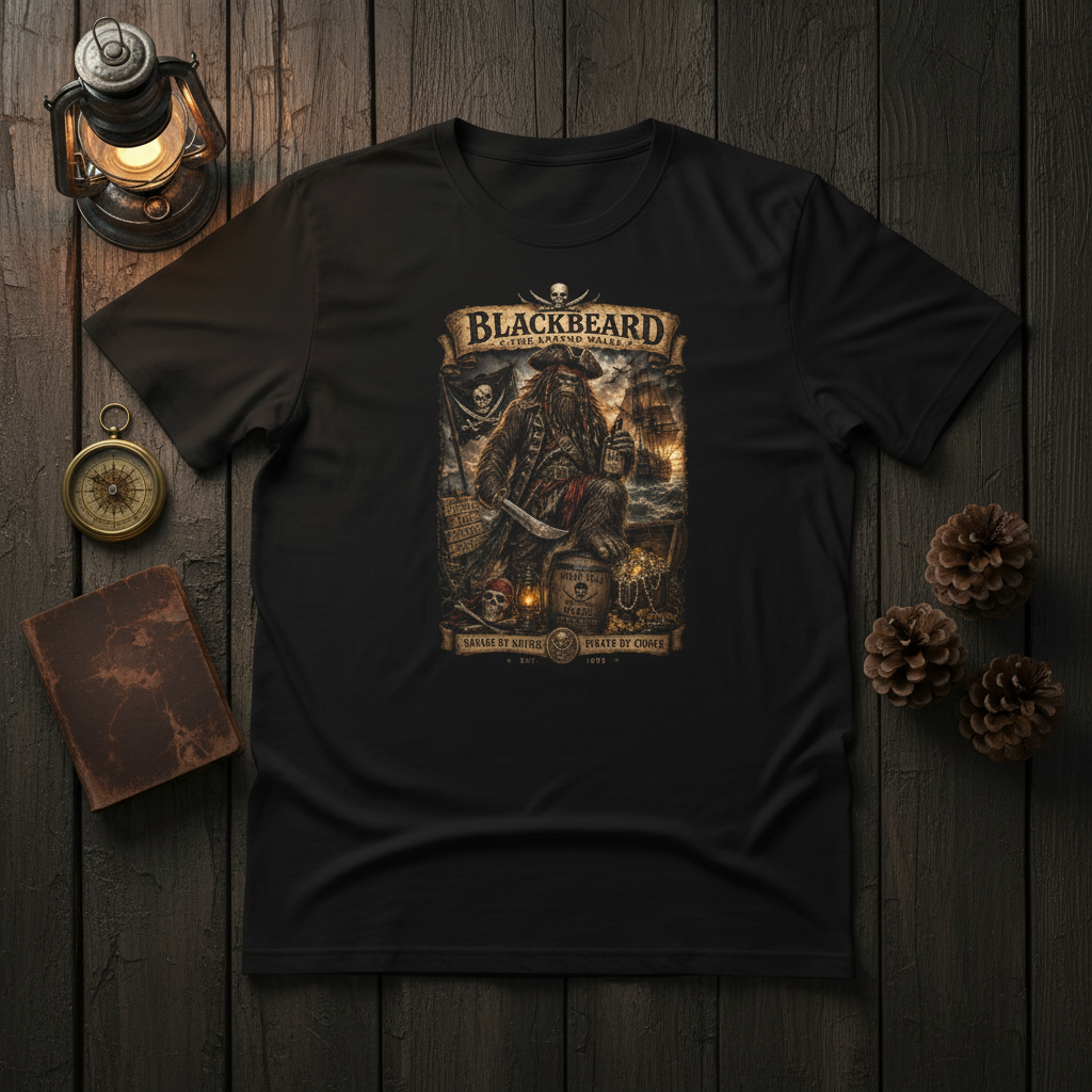 BlackBeard Bigfoot - Flat Lay