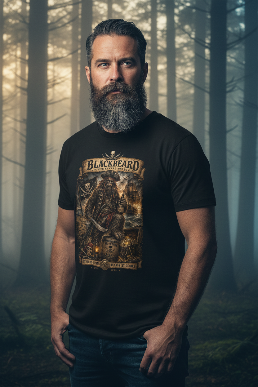 BlackBeard Bigfoot - Misty Forest