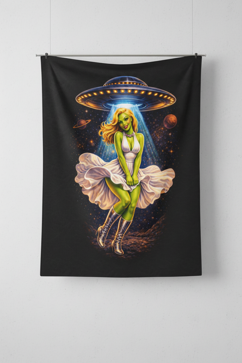 Blanket Drop-Down Display