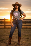 Blush Longhorn - Spanish Cowgirl Grey