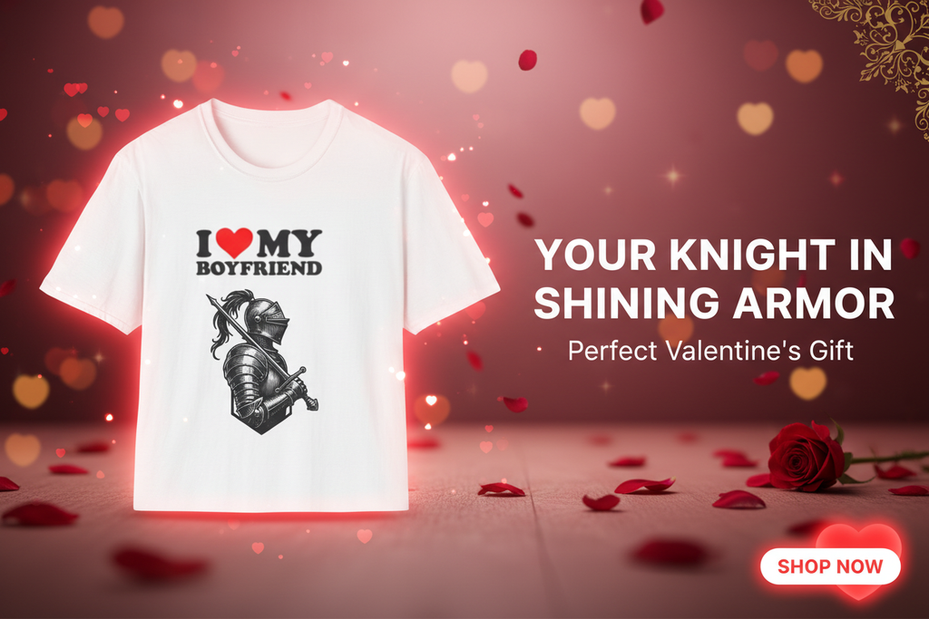 Boyfriend Knight in Shining Armor banner ad